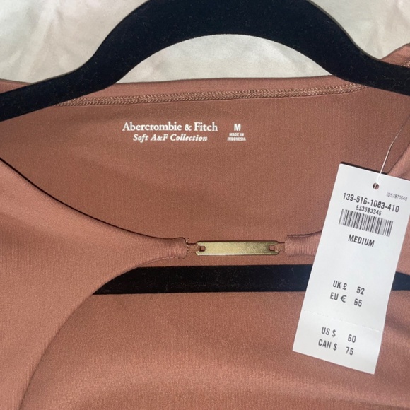 Abercrombie and Fitch Tan/Light brown bodysuit Medium - Picture 3 of 7